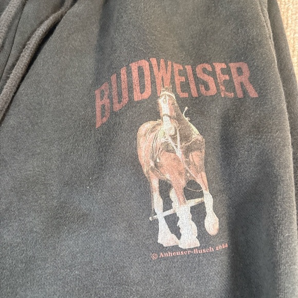 American Eagle Outfitters Black Joggers with Graphic Print 0105 - Picture 3 of 4